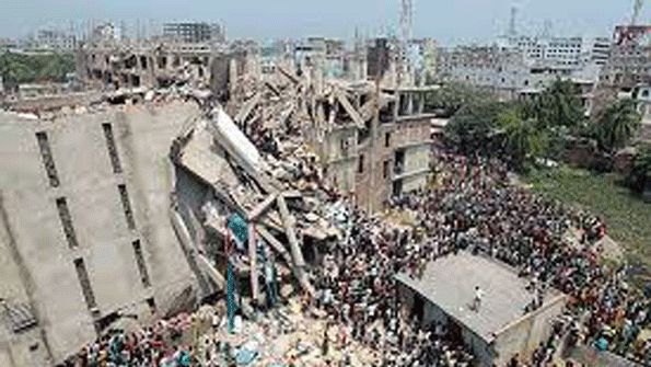 Bangladesh Factory Collapse Death toll Passes 620