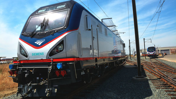 Siemens Rolls Out New Amtrak Locomotives
