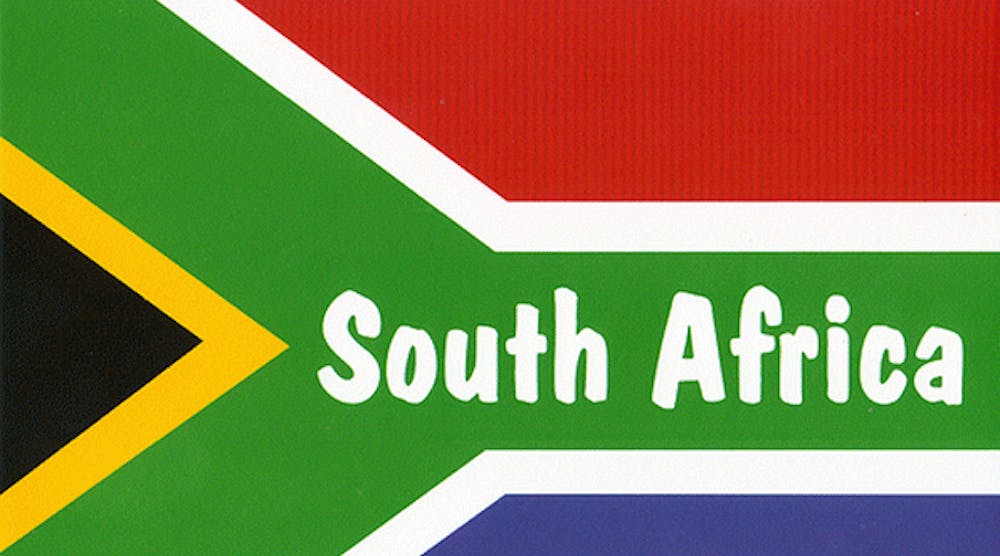 Industryweek 4458 South Africa Flag Promo