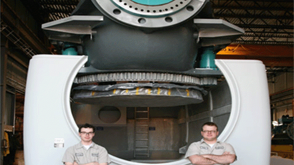 Canadian Wind Tower Manufacturers Launches First US Plant