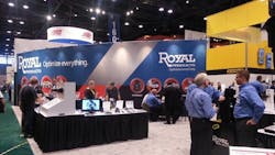 Royal Products trade show booth Royal Products trade show booth