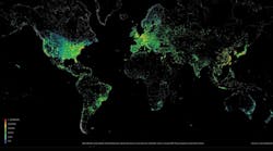 In 2012, an anonymous researcher created an &apos;Internet Census&apos; tracking all of the open embedded devices on the Internet and creating a virtual map of the world&apos;s 460 million IP addresses.