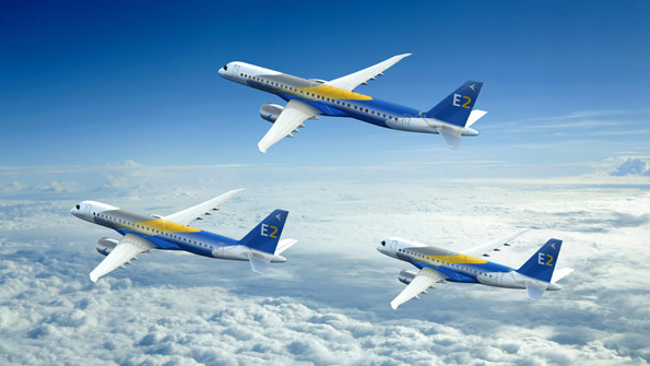 Embraer Launches New Jets with Dozens of Orders