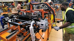 Overall US Job Gain Masks Manufacturing Slide Overall US Job Gain Masks Manufacturing Slide