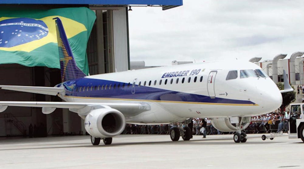 Industryweek 4812 Brazils Embraer Us Leaser Seal Order 50 Aircraft