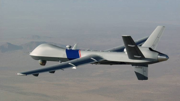 The Predator B unmanned aircraft produced by General Atomics can fly over 27 hours at speeds of 240 knots and operate up to 50000 feet