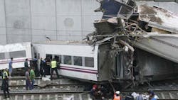 Spain train crash Spain train crash