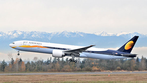 Jet Airways Shows 58 Million Quarterly Loss