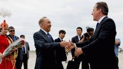 Massive Oil and Gas Plant Opens in Kazakhstan Massive Oil and Gas Plant Opens in Kazakhstan