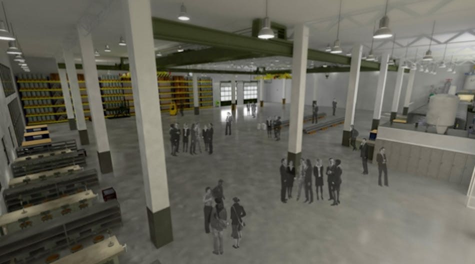 An artist&apos;s rendering of Benteler Group&apos;s $22 million workforce training center at Bossier Parish Community College in Bossier City, La. The center is scheduled for completion in May 2015.