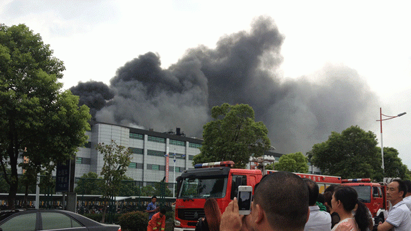 World Chip Supply Chain Rattled by China Fire