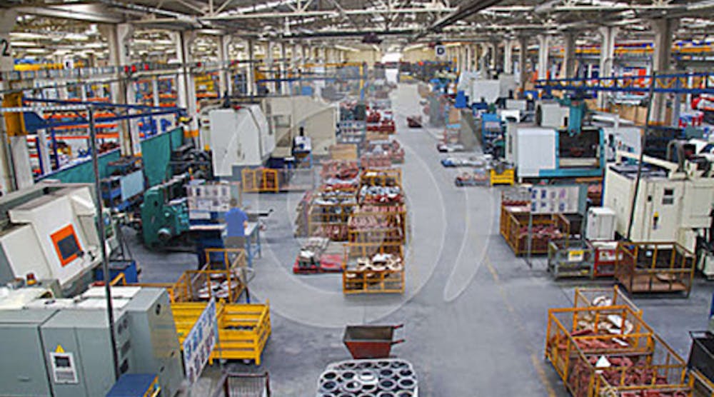 Industryweek 5224 Industrial Shop Floor Inside Factory Stock Image