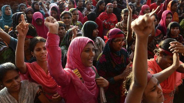 Factories Ablaze as Bangladesh Garment Workers Protest