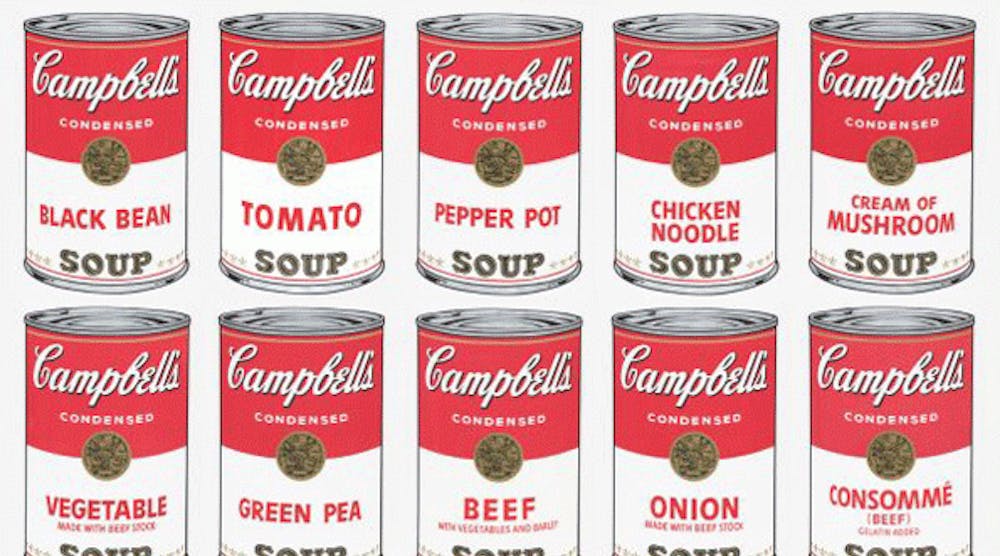 Industryweek 5343 Campbell Soup Cans Promo