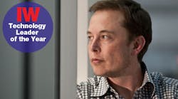 Elon Musk -- the 42-year-old CEO of SpaceX and Tesla Motors -- is IndustryWeek&apos;s 2013 Technology Leader of the Year.