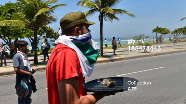 Activists Security Forces Clash as Brazil Auctions Oil Licenses