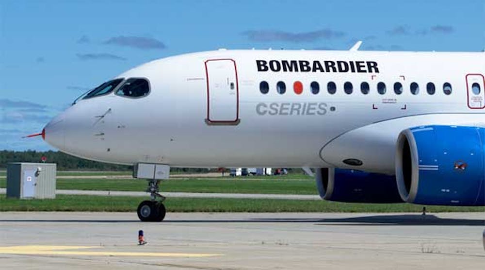 Industryweek 5993 Bombardier Delays Cseries Entry Mid 2015
