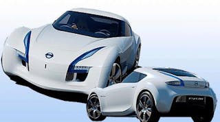 Industryweek 6143 Nissan Electric Sport Car Promo