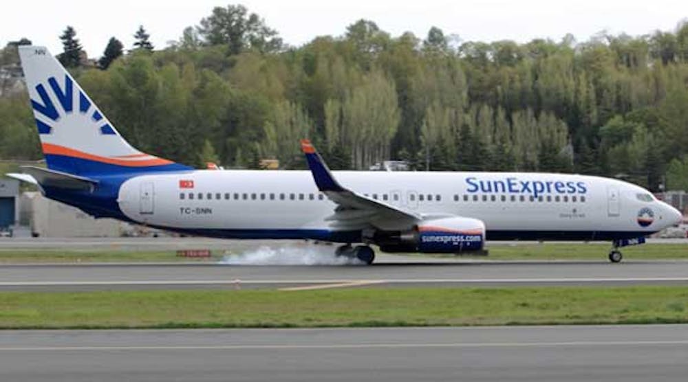 Industryweek 6188 Turkeys Sunexpress Orders 40 Boeing 737 Aircraft