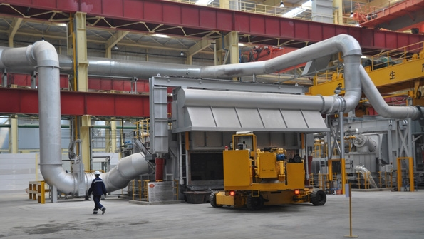 Aleris aluminum plant in Zhenjiang China