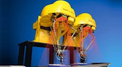 FANUC&apos;s Delta-style robots can work in close proximity to human colleagues, but maintain the company&apos;s signature superhuman speed and precision.