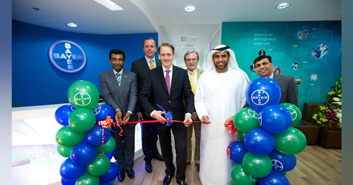 Bayer MaterialScience Opens New Lab in Dubai | IndustryWeek