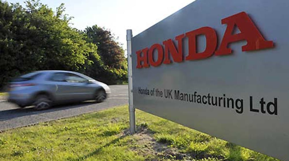Industryweek 6400 Honda Cut Uk Jobs Weak European Car Demand