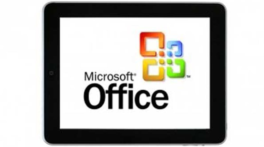 Industryweek 6417 Microsoft Delivers Office Suite Rival Apples Ipad