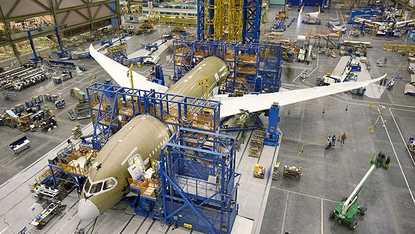 Aerospace manufacturing helped boost durable goods production to a 04 increase in March