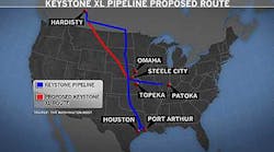 Industryweek 6547 Keystone Pipeline Map