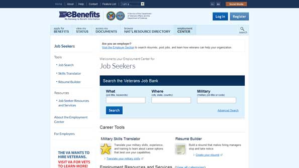 White House Launches Job Search Site for Military Vets
