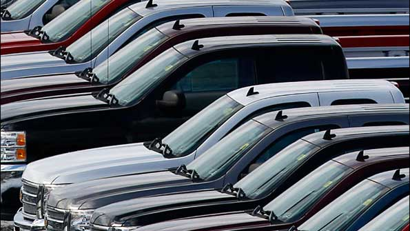 GM Chrysler and Toyota Boost US Sales While Ford Falls