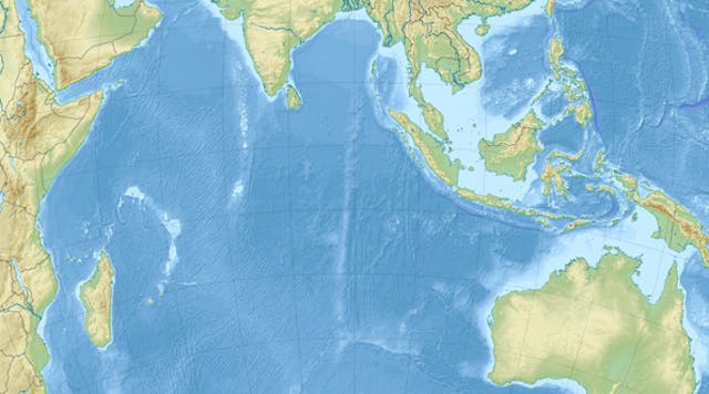 Industryweek 6681 Indian Ocean Map