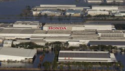 Honda factory is seen in an aerial view of the Rojuna Industrial district on November 14 2011 in Ayutthaya Thailand Getty NewsPaula Bronstein Honda factory is seen in an aerial view of the Rojuna Industrial district on November 14 2011 in Ayutthaya Thailand Getty NewsPaula Bronstein