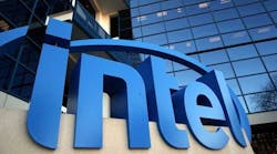 The Intel logo is displayed outside of the company&apos;s headquarters in Santa Clara, California. (Photo by Justin Sullivan/Getty Images)