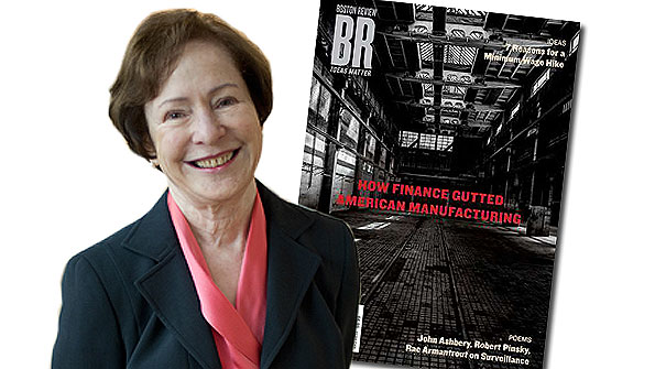 Suzanne Berger professor of Political Science at MIT