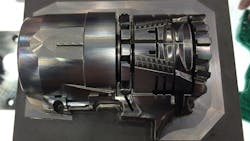 hybrid manufactured part hybrid manufactured part