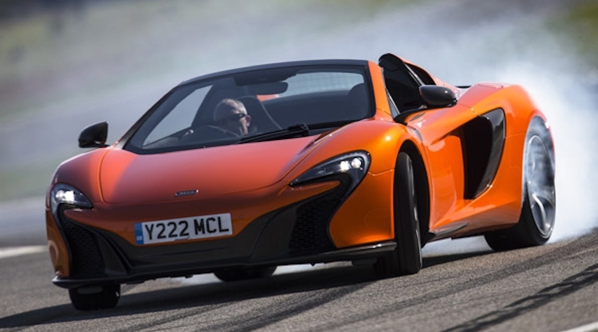 Introduced in March, McLaren&apos;s 650S, which starts at $265,000, has a carbon fiber body and a top speed of 207 mph.