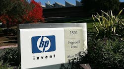 A view of the Hewlett Packard headquarters in Palo Alto, California November 23, 2009.
