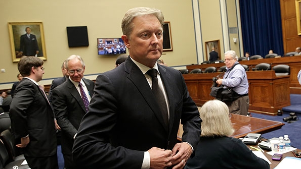 Henrik Fisker former executive chairman and founder of Fisker Automotive appears before the Economic Growth Job Creation and Regulatory Affairs Subcommittee during a hearing on Capitol Hill April 24 2013 in Washington DC The committee heard testimony on Fisker39s collapse after receiving a 529 million federal loan in 2009