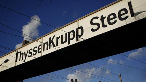 Germanys Thyssenkrupp Posts Heavy Q3 Loss