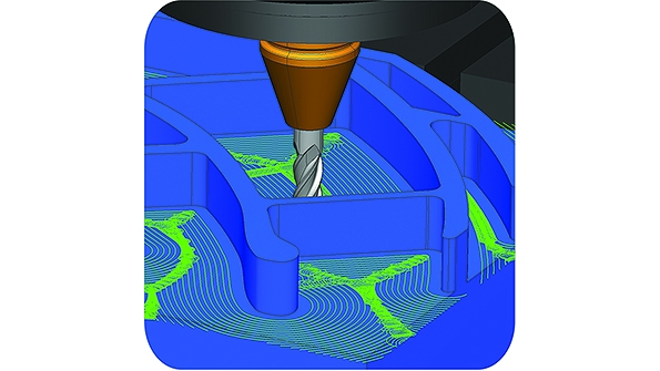 Animation of Delcams FeatureCAM featurebased CAM system
