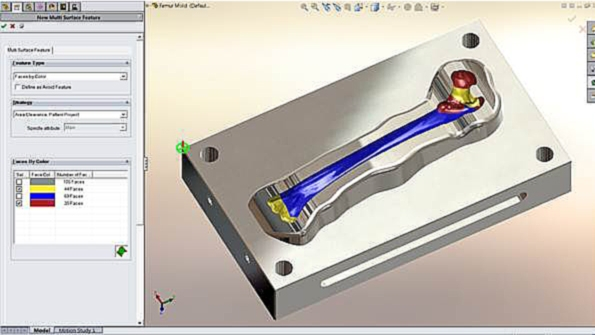 CAMWorks platform for CNC programming