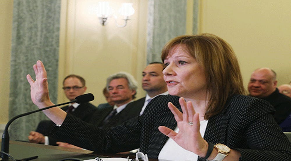 GM&apos;s CEO Mary Barra. Copyright Mark Wilson Getty News Images