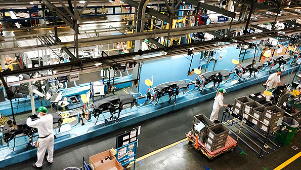 Honda Manufacturing of Alabama plant near Birmingham Ala