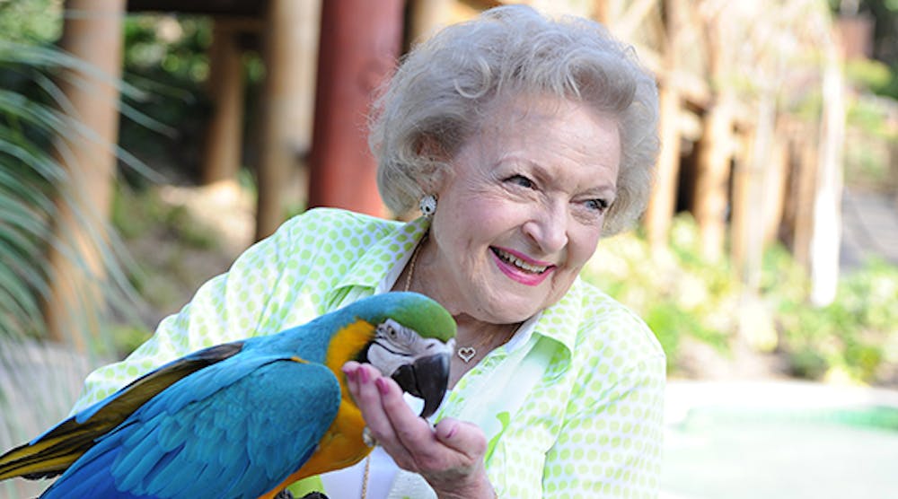 Betty White attends the Greater Los Angeles Zoo Association&apos;s 44th Annual Beastly Ball at the Los Angeles Zoo.