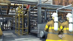 US Chemical Safety Board recreated the Chevron Richmond refinery fire US Chemical Safety Board recreated the Chevron Richmond refinery fire