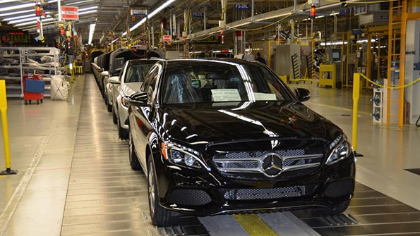 Mercedes plant in Tuscaloosa