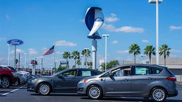 Fords Dealerships Will Run on Clean Energy
