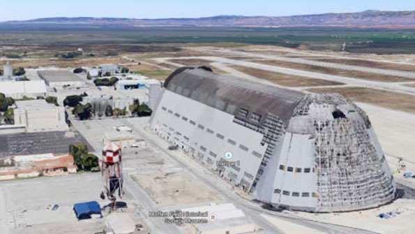 Google Takes Over NASA Airport in Silicon Valley